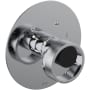 Rohl Eclissi Thermostatic Valve Trim Only with Single Wheel Handle - Less Rough In Polished Chrome / Matte Black