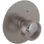 Rohl Eclissi Thermostatic Valve Trim Only with Single Wheel Handle - Less Rough In Satin Nickel / Polished Chrome