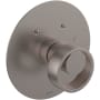 Rohl Eclissi Thermostatic Valve Trim Only with Single Wheel Handle - Less Rough In Satin Nickel