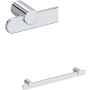 Rohl Eclissi 18" Towel Bar Polished Chrome