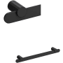 Rohl Eclissi 18" Towel Bar Matte Black