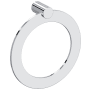 Rohl Eclissi 8-1/4" Wall Mounted Towel Ring Polished Chrome