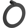 Rohl Eclissi 8-1/4" Wall Mounted Towel Ring Matte Black