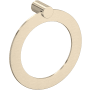 Rohl Eclissi 8-1/4" Wall Mounted Towel Ring Satin Nickel