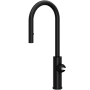 Rohl Eclissi 1.75 GPM Single Hole Pull Down Bar Faucet Matte Black