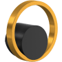 Rohl Eclissi Wheel Handle Matte Black / Satin Gold
