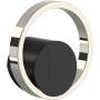 Rohl Eclissi Wheel Handle Matte Black / Polished Nickel