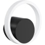 Rohl Eclissi Wheel Handle Matte Black / Matte White