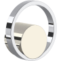 Rohl Eclissi Wheel Handle Polished Nickel / Polished Chrome