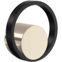 Rohl Eclissi Wheel Handle Satin Nickel / Matte Black