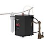 Rohl Acqui 0.5 GPM Hot Water Dispenser with Hot Water Filter Tank Tuscan Brass (Living Finish)