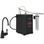 Rohl San Julio 0.5 GPM Hot Water Dispenser with Hot Water Filter Tank Matte Black