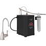 Rohl San Julio 0.5 GPM Hot Water Dispenser with Hot Water Filter Tank Satin Nickel
