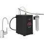 Rohl Lux 0.5 GPM Hot Water Dispenser with Hot Water Filter Tank Polished Chrome
