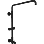 Rohl Bossini Retrofit Shower with Slide Bar and Shower Arm Matte Black