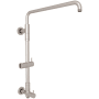 Rohl Bossini Retrofit Shower with Slide Bar and Shower Arm Satin Nickel