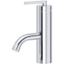 Rohl Lombardia 1.2 GPM Single Hole Bathroom Faucet with Pop-Up Drain Assembly Polished Chrome