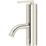 Rohl Lombardia 1.2 GPM Single Hole Bathroom Faucet with Pop-Up Drain Assembly Polished Nickel