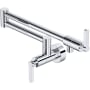Rohl Lombardia 1.8 GPM Wall Mounted Single Hole Pot Filler Polished Chrome