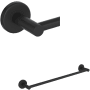Rohl Lombardia 18" Towel Bar Matte Black