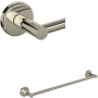 Rohl Lombardia 18" Towel Bar Polished Nickel