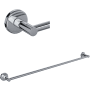 Rohl Lombardia 30" Towel Bar Polished Chrome