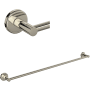 Rohl Lombardia 30" Towel Bar Polished Nickel