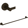 Rohl Lombardia 30" Towel Bar Tuscan Brass