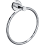 Rohl Lombardia 7-3/8" Wall Mounted Towel Ring Polished Chrome