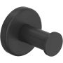 Rohl Lombardia Single Robe Hook Matte Black