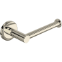 Rohl Lombardia Wall Mounted Euro Toilet Paper Holder Polished Nickel