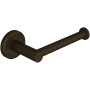 Rohl Lombardia Wall Mounted Euro Toilet Paper Holder Tuscan Brass