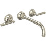 Rohl Graceline Wall Mounted Tub Filler Polished Nickel