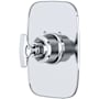 Rohl Graceline Thermostatic Valve Trim Only with Single Dial Handle - Less Rough In Polished Chrome