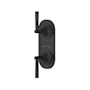 Rohl Graceline Five Function Thermostatic Valve Trim Only with Dual Lever Handles and Integrated Diverter - Less Rough In Matte Black