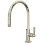 Rohl Graceline 1.8 GPM Single Hole Pull Down Kitchen Faucet Polished Nickel