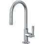 Rohl Graceline 1.8 GPM Single Hole Pull Down Bar Faucet Polished Chrome