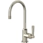 Rohl Graceline 1.8 GPM Single Hole Bar Faucet Polished Nickel