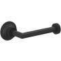 Rohl Graceline Wall Mounted Euro Toilet Paper Holder Matte Black