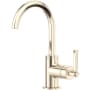 Rohl Modelle 1.2 GPM Single Hole Bathroom Faucet Satin Nickel