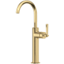 Rohl Modelle 1.2 GPM Single Hole Bathroom Faucet Antique Gold