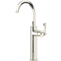Rohl Modelle 1.2 GPM Single Hole Bathroom Faucet Polished Nickel