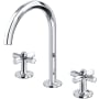 Rohl Modelle 1.2 GPM Widespread Bathroom Faucet Polished Chrome