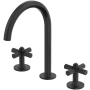 Rohl Modelle 1.2 GPM Widespread Bathroom Faucet Matte Black