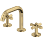 Rohl Modelle 1.2 GPM Widespread Bathroom Faucet Antique Gold