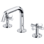 Rohl Modelle 1.2 GPM Widespread Bathroom Faucet Polished Chrome