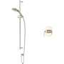 Rohl Modelle Pressure Balanced Shower System with Hand Shower, Slide Bar, Hose, and Valve Trim Polished Nickel