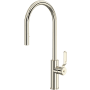 Rohl Myrina 1.75 GPM Single Hole Pull Down Kitchen Faucet Polished Nickel