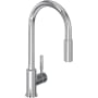 Rohl Lux 1.8 GPM Single Hole Pull Down Kitchen Sink Faucet Polished Chrome