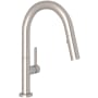 Rohl Lux 1.8 GPM Single Hole Pull Down Bar Faucet Satin Nickel